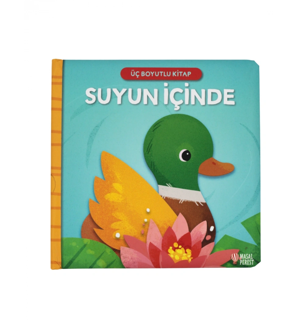 Suyun İçinde 3 boyutlu Kitap Masalperest