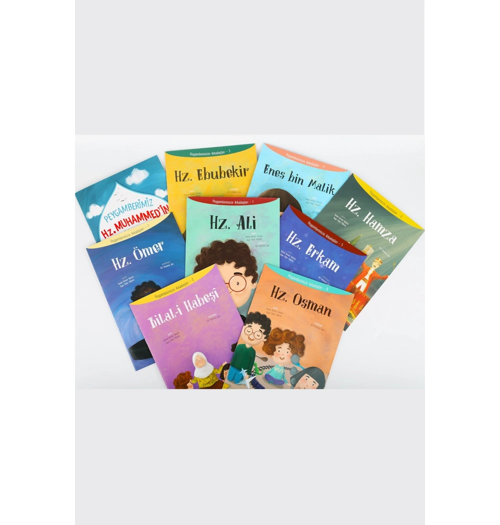 Peygamberimiz Ve Arkadaşları 9 Kitap Set Diyanet vakfı