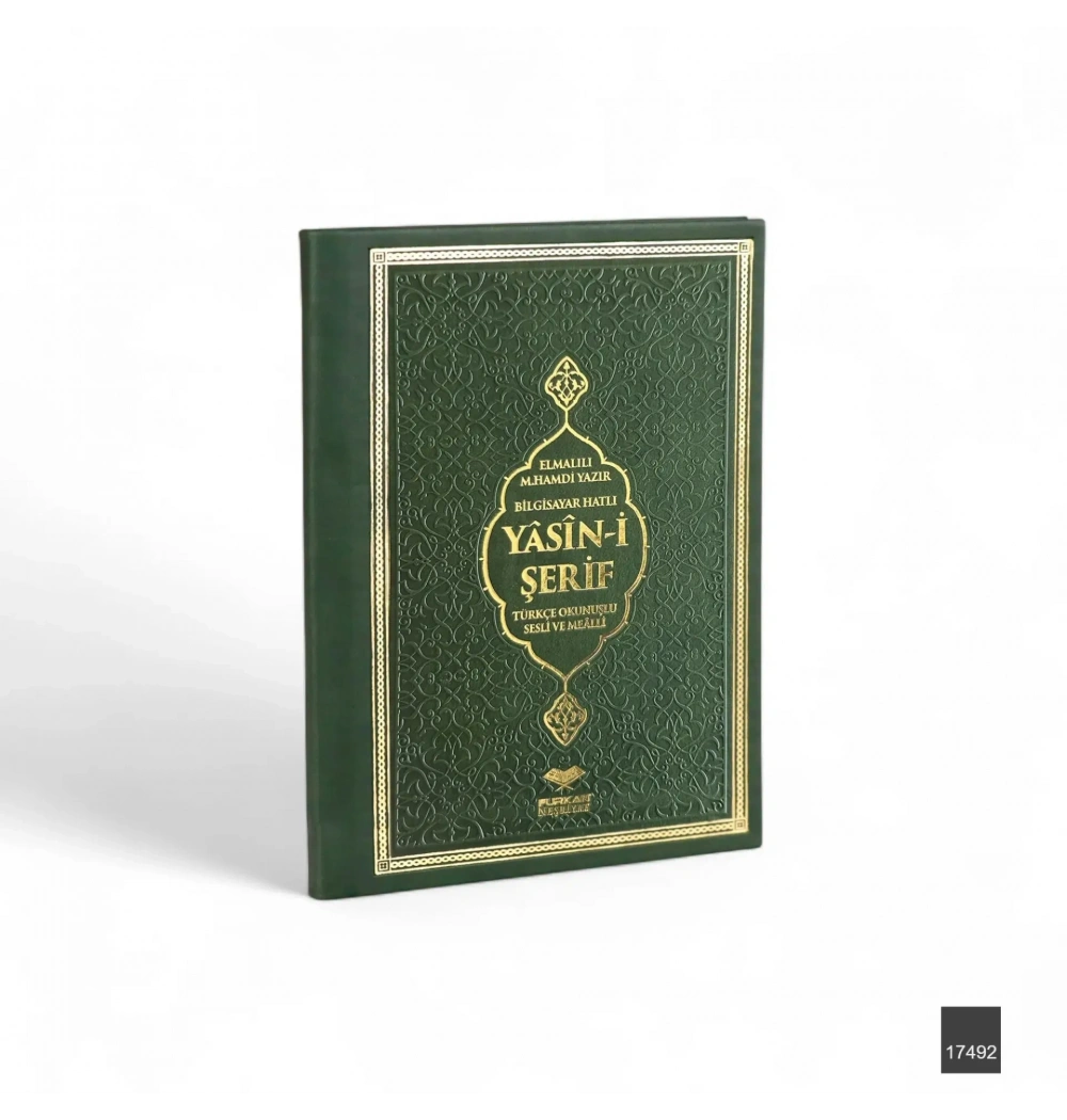 Furkan 17495 Çanta Boy 3 lü Termo Deri Yasin Cüzü 128 shf Yeşil