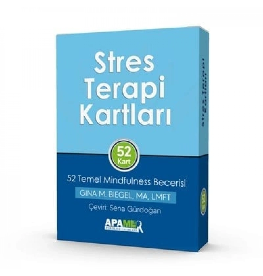 Stres Terapi Kartları 52 Mindfulness Becerisi Apamer