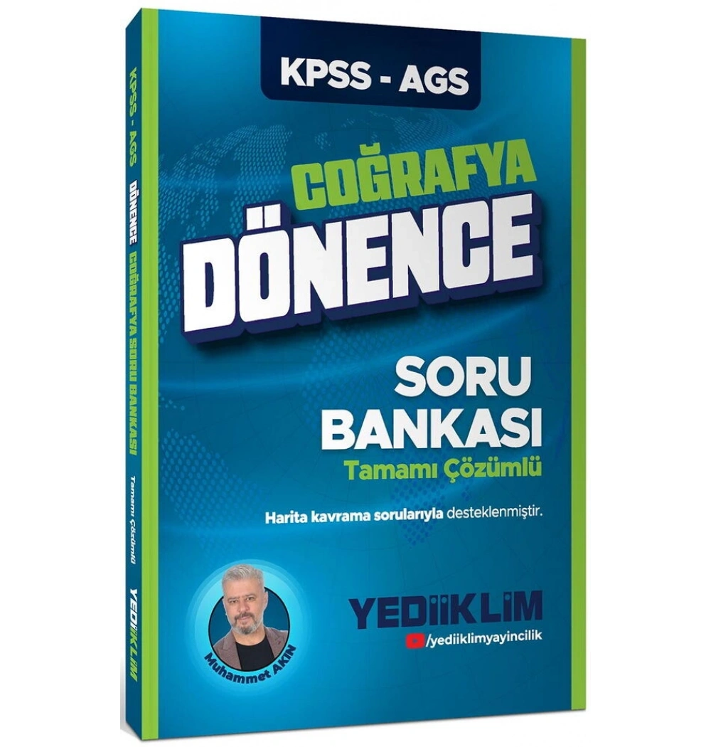 Kpss Ags Coğrafya Dönence Çözümlü soru Bankası Yediiklim