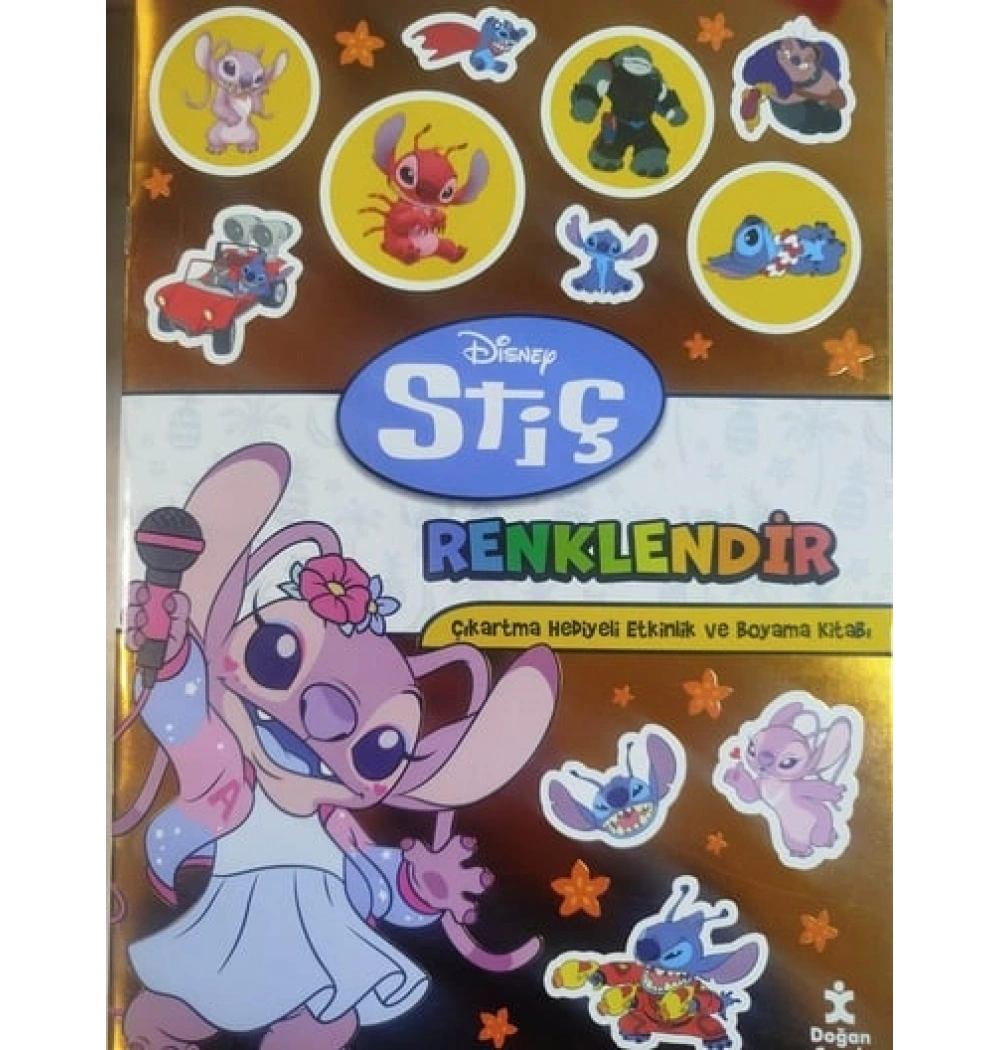 Disney Stiç Renklendir Boyama Doğan çocuk