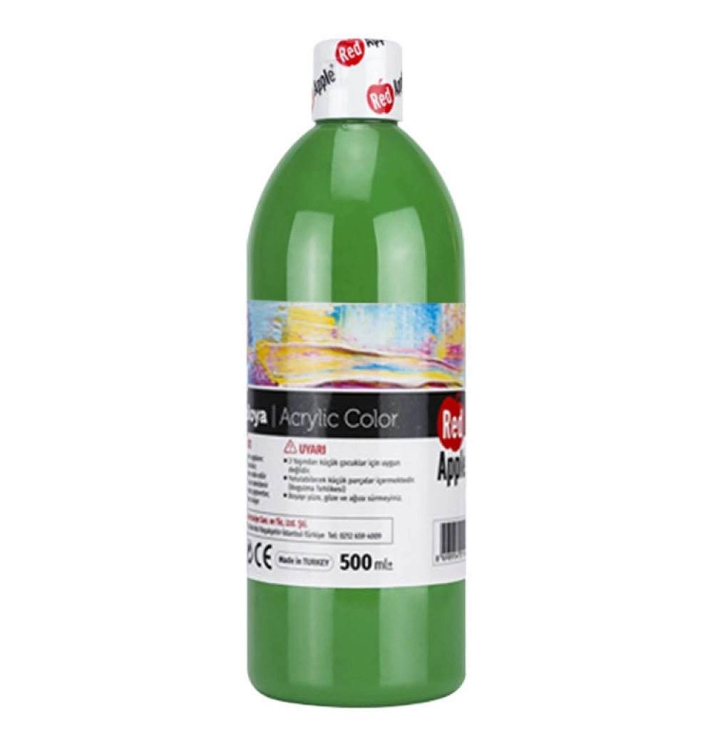Red Apple Akrilik Boya 500 Gr Yeşil RA500-14