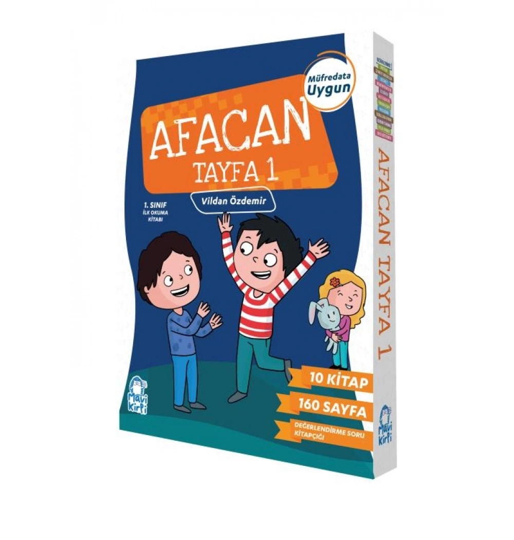 Afacan Tayfa 1 10 Kitap 1. Sınıflara Vildan Özdemir Mavi Kirpi