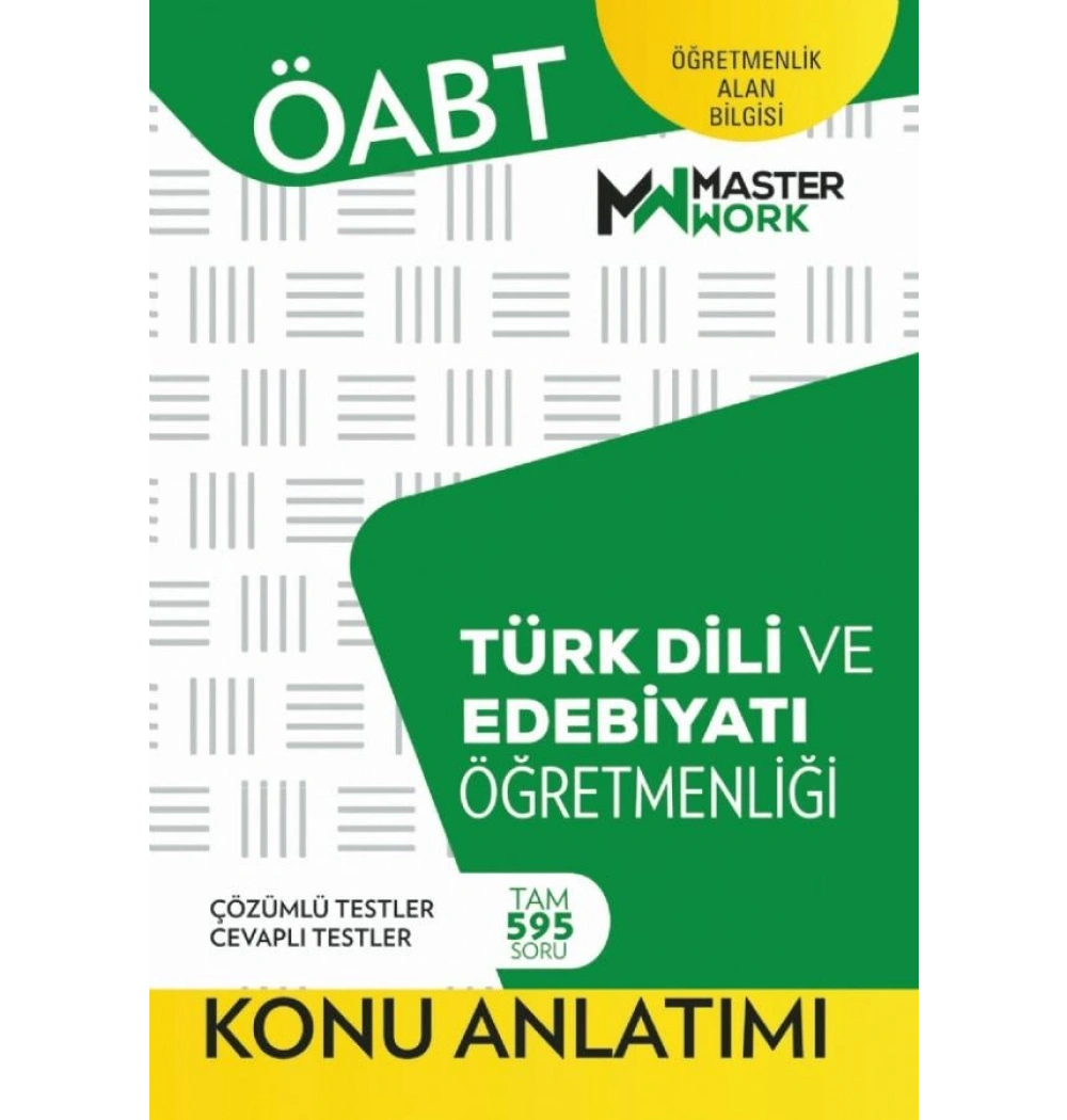 Öabt Türk Dili Edebiyatı Öğretmenliği Konu Anlatımı Masterwork