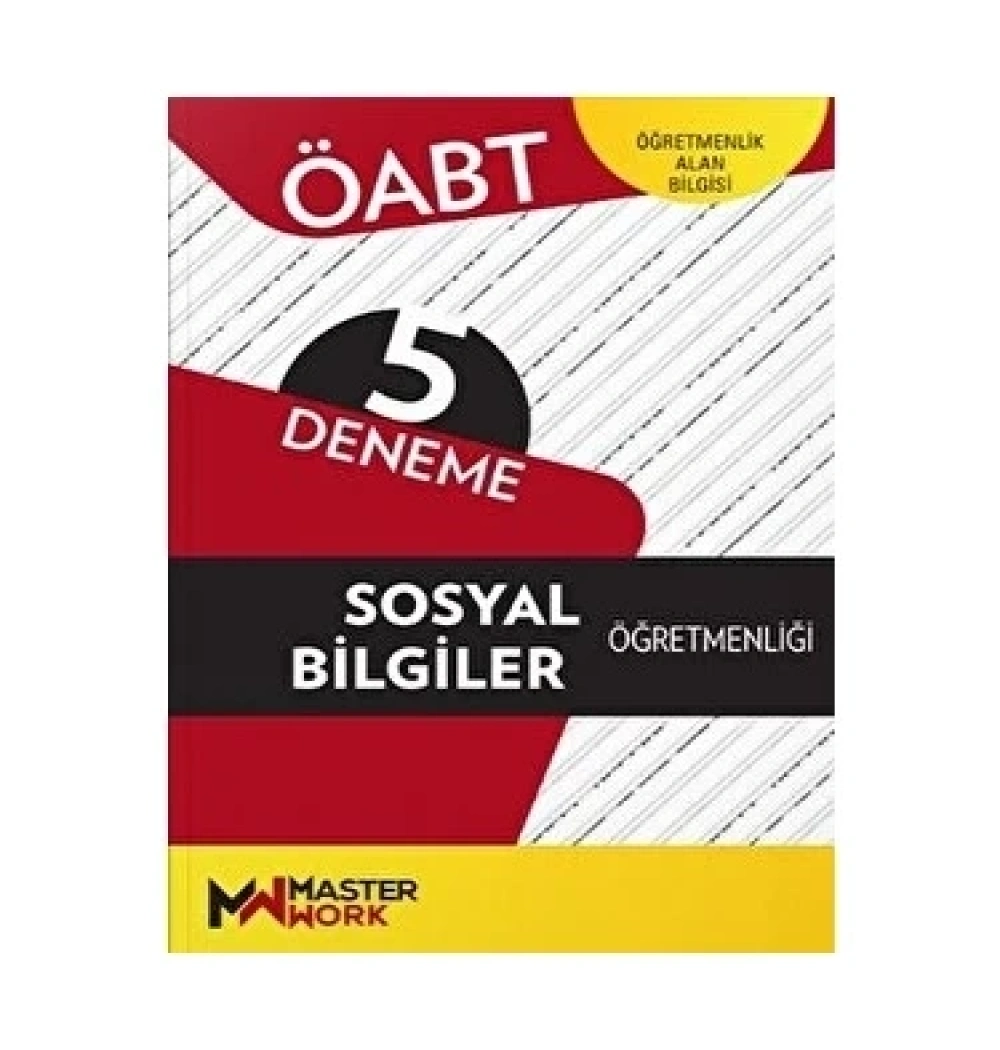 Öabt Tarih Öğretmenliği 5 Deneme Master Work