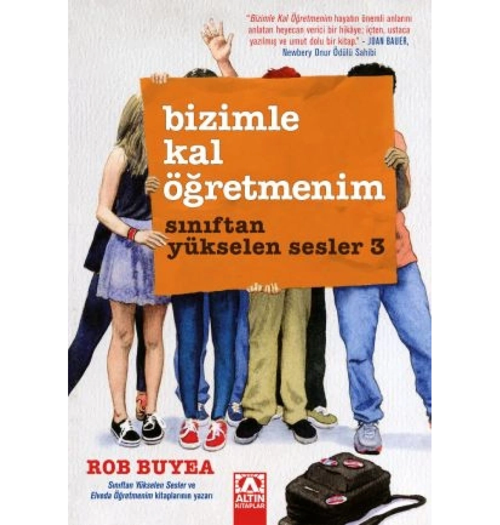 Bizimle Kal Öğretmenim Rob Buyea Altın