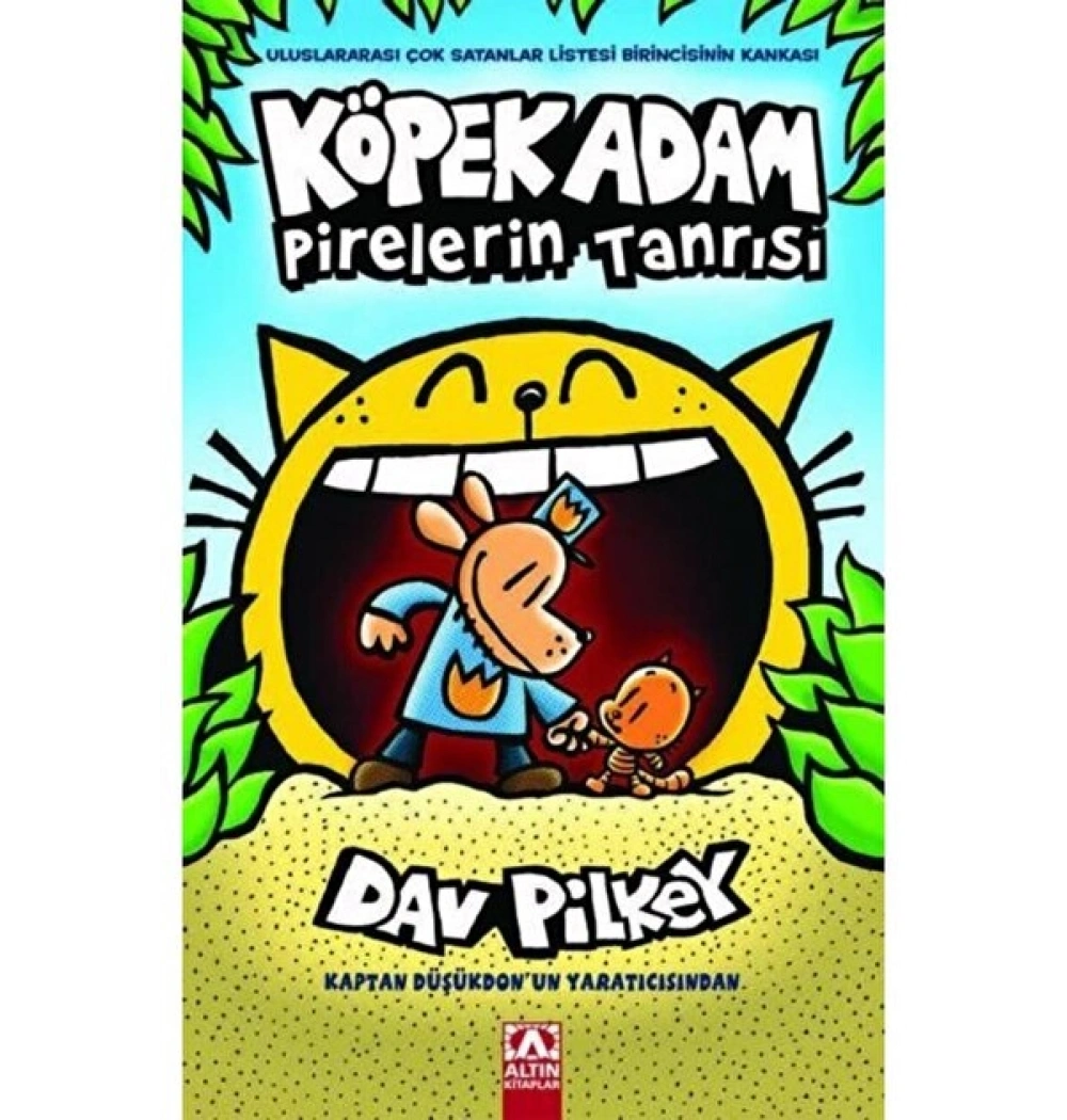 Köpek Adam 5 Pirelerin Tanrısı Dav Pilkey Altın Kitaplar