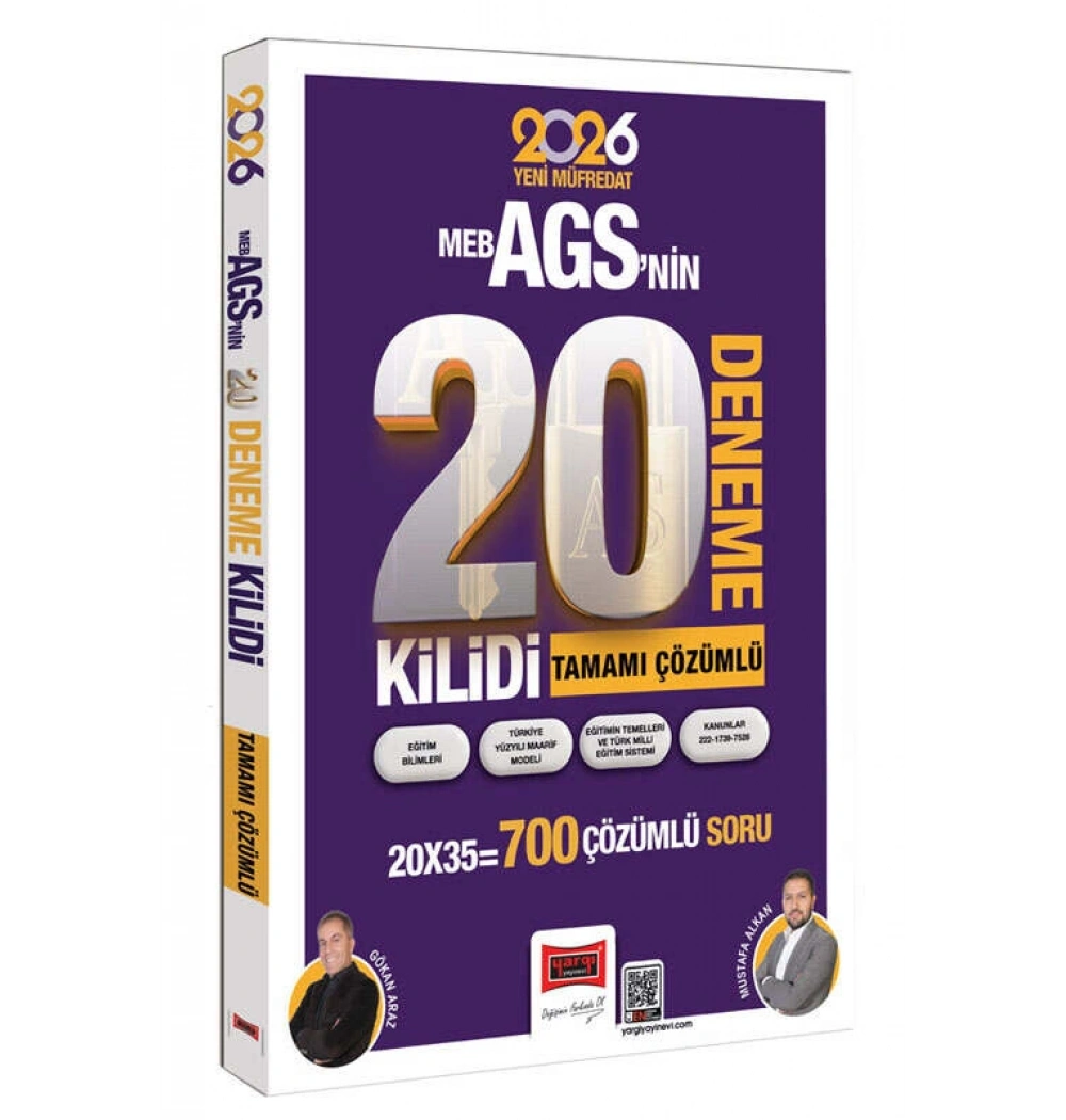 Yargı 2026 Meb Ags Nin Kilidi 20 Çözümlü Deneme