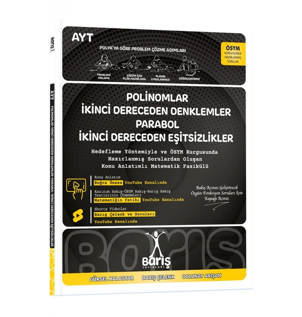 Ayt Polinomlar 2.Dereceden Denklemler Parabol 2.Dereceden Eşitsizlikler Barış Yayın