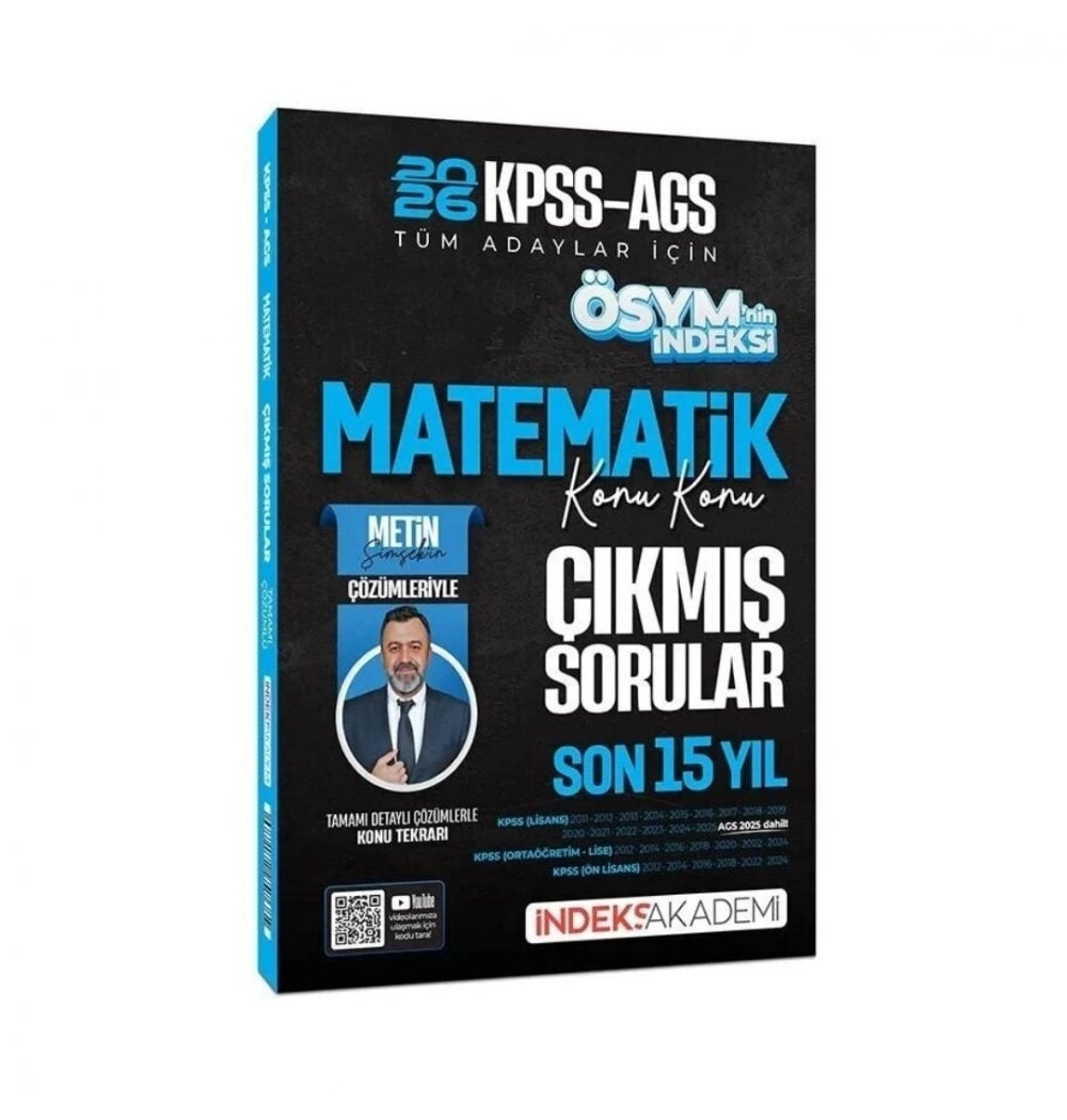 2026 Kpss Ags Matematik Son 15 Yıl Konu Konu Çıkmış Sorular İndeks akademi