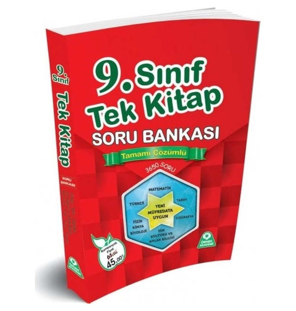 Örnek Akademi 9.Sınıf Tüm Dersler Soru Bankası