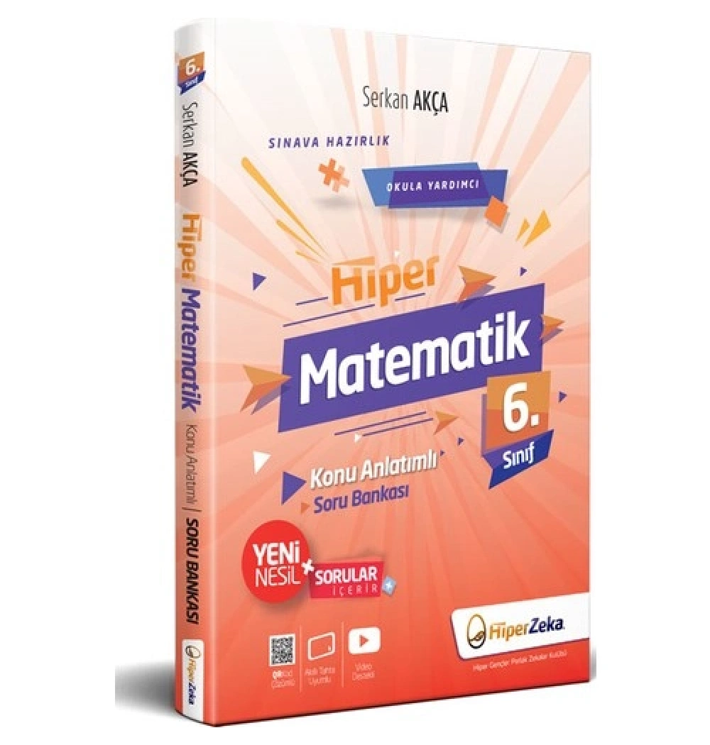 Hiperzeka 6.Sınıf Matematik Konu Anlatım Soru Bankası