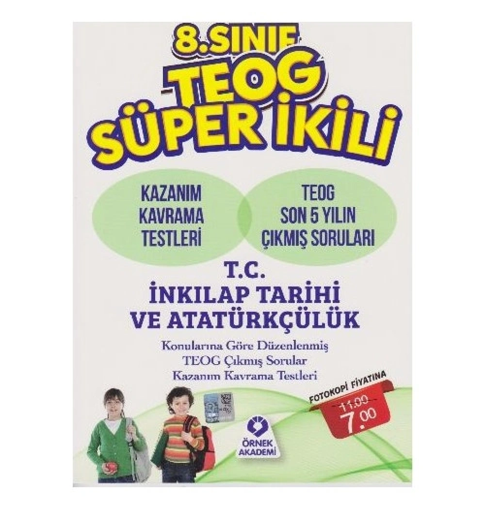 8.Sınıf Teog Süper İkili İnkilap Tarihi  Örnekakademi