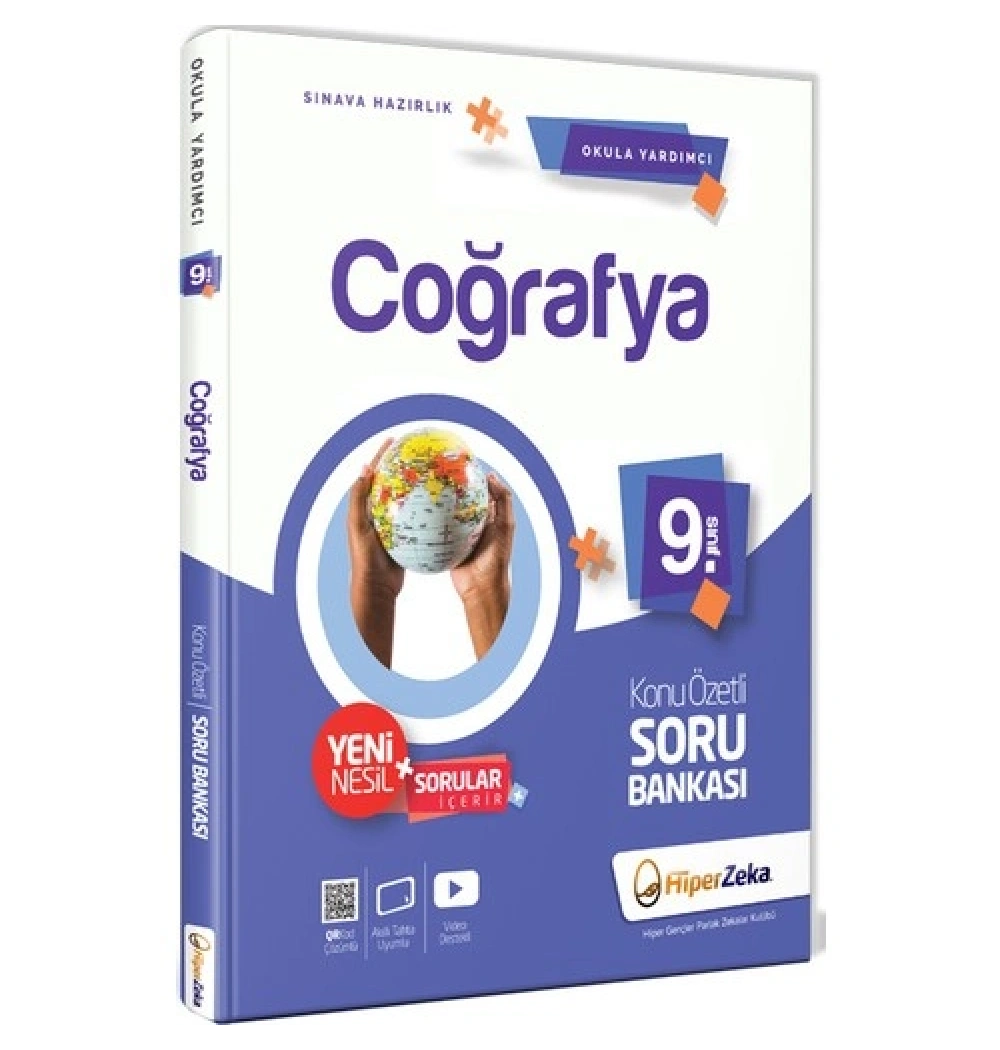 9.Sınıf Coğrafya Konu Özetli Soru Bankası Hiperzeka