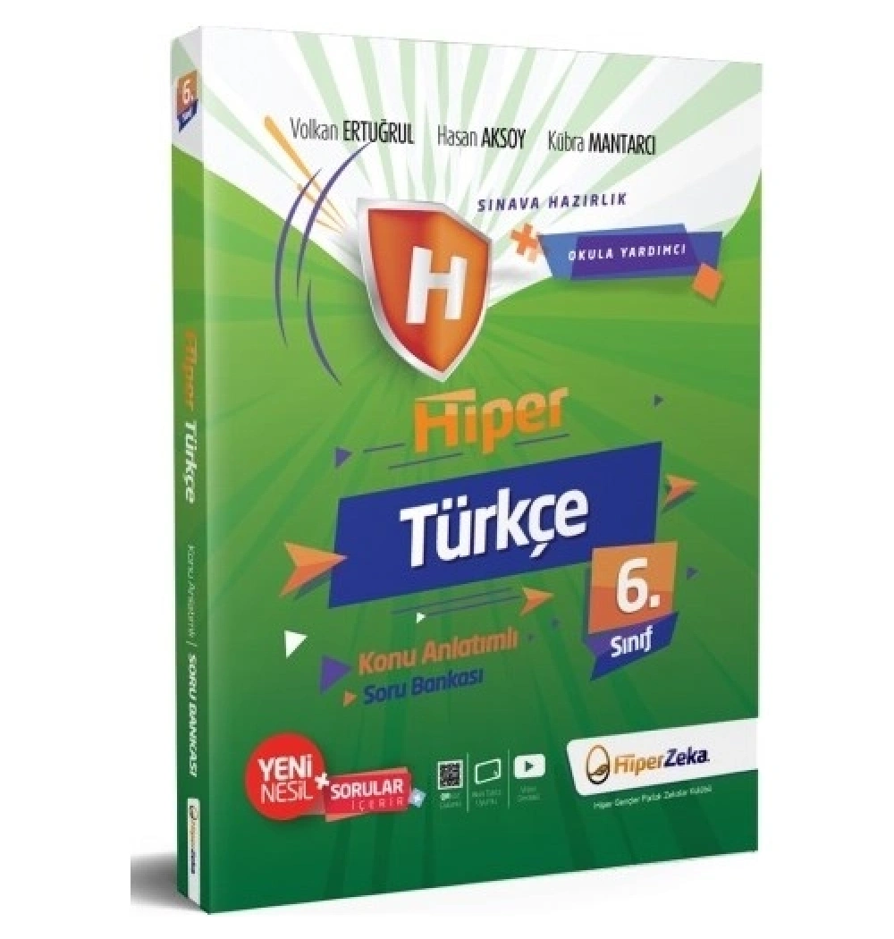 Hiperzeka 6.Sınıf Türkçe Konu Anlatım Soru Bankası