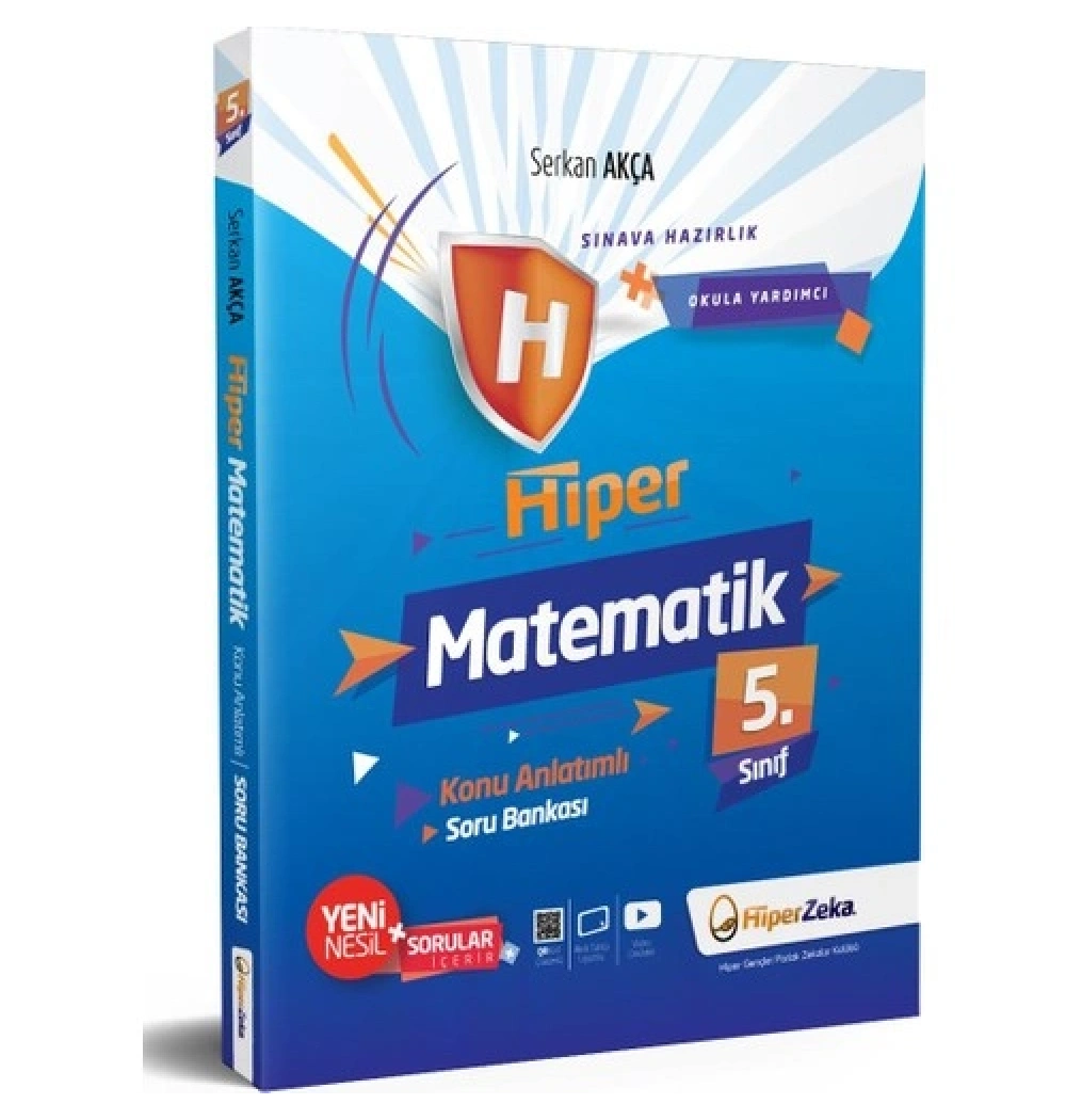 Hiperzeka 5.Sınıf Hiper Matematik Konu Anlatım Soru Bankası