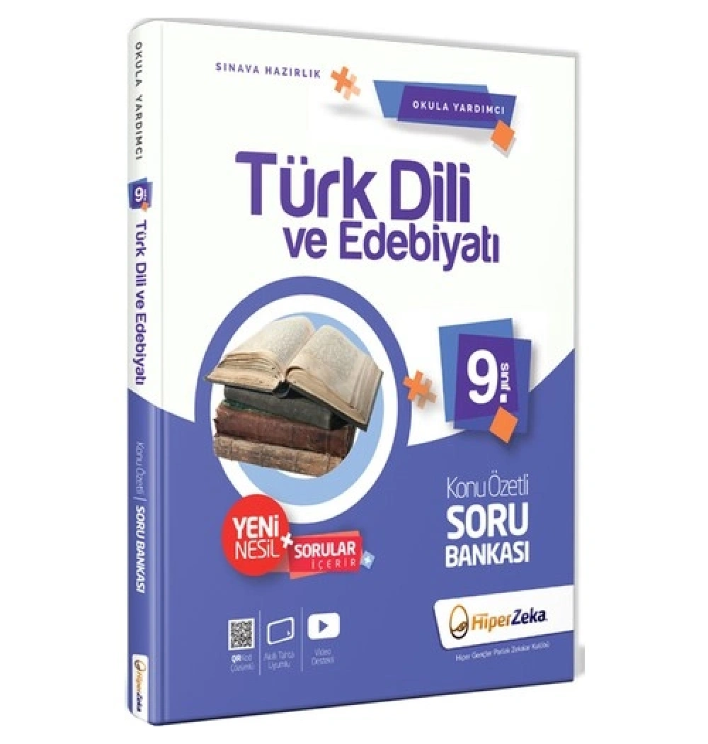 9.Sınıf Türk Dili Edebiyatı Konu Özetli Soru Bankası Hiperzeka
