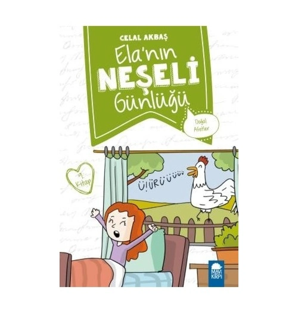 Elanın Neşeli Günlüğü Doğal Afetler Mavi Kirpi