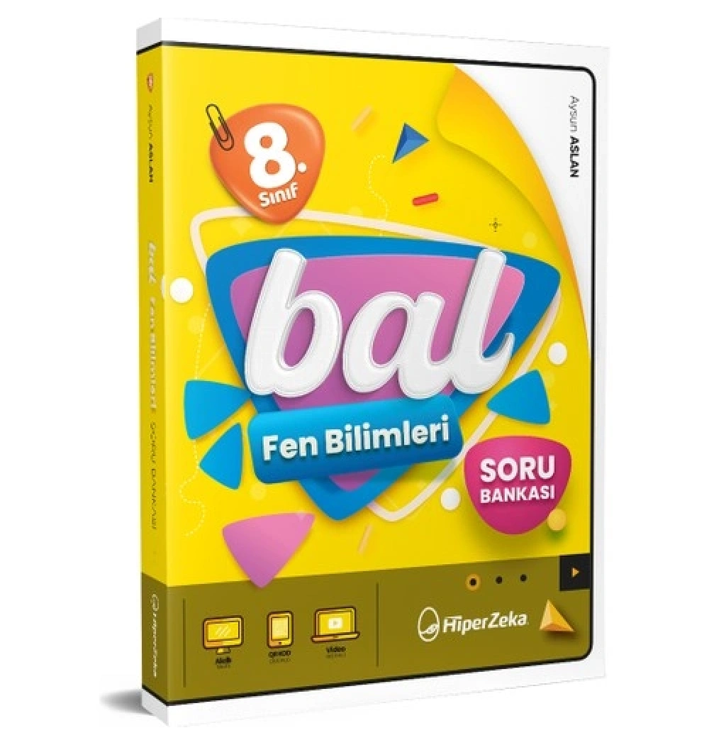 Hiperzeka 8.Sınıf Bal Fen Bilimleri Soru Bankası