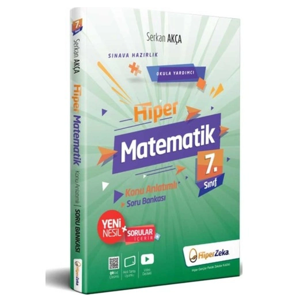Hiperzeka 7.Sınıf Matematik Konu Anlatım Soru Bankası