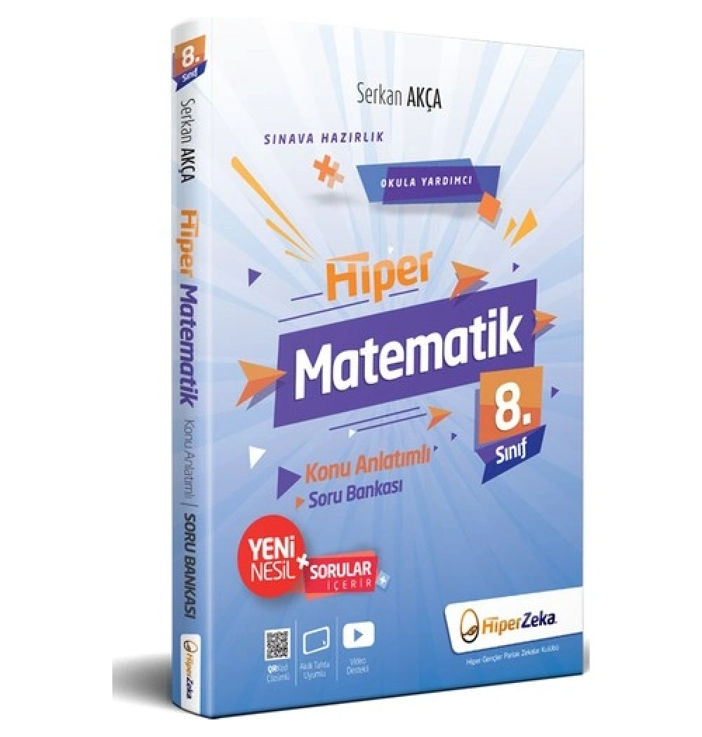 Hiperzeka 8.Sınıf Matematik Konu Anlatım Soru Bankası