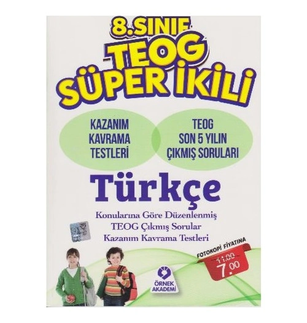 8.Sınıf Teog Süper İkili Türkçe  Örnekakademi