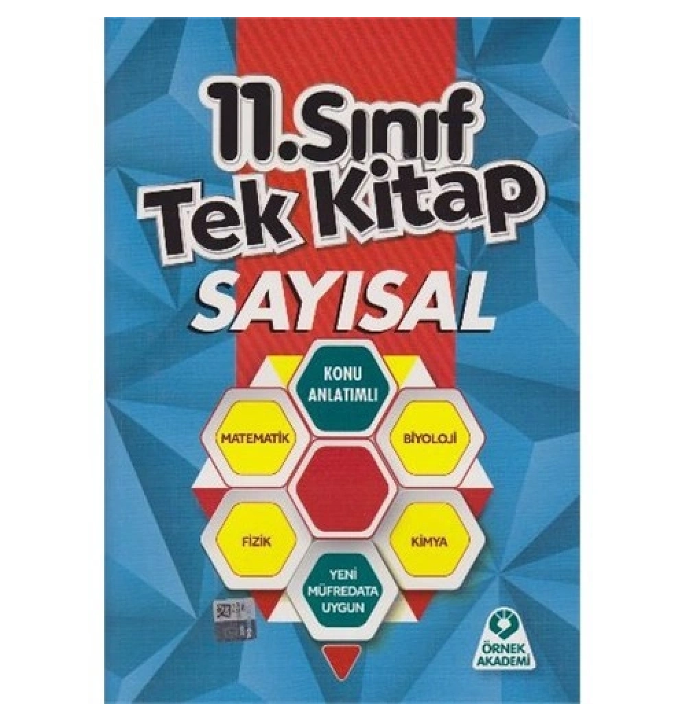 Örnek Akademi 11.Sınıf Tek Kitap Sayısal Konu Anlatımlı