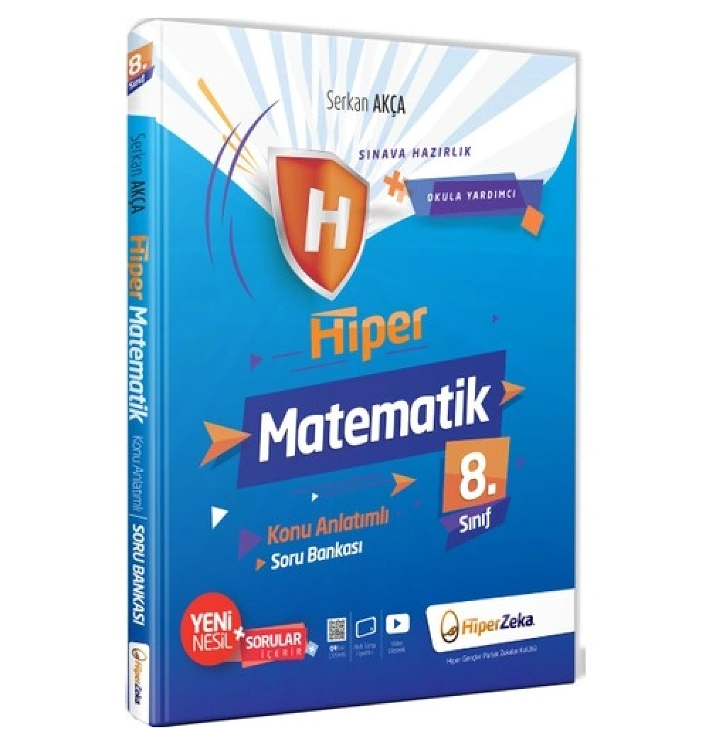 Hiperzeka 8.Sınıf Matematik Konu Anlatım Soru Bankası