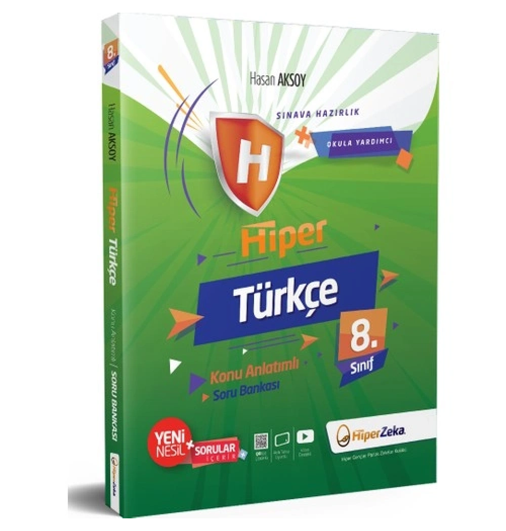 Hiperzeka 8.Sınıf Türkçe Konu Anlatım Soru Bankası