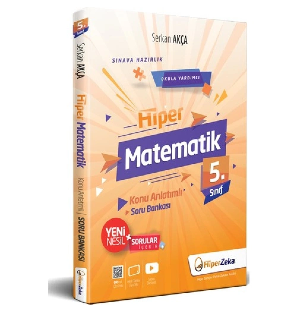 Hiperzeka 5.Sınıf Matematik Konu Anlatım Soru Bankası