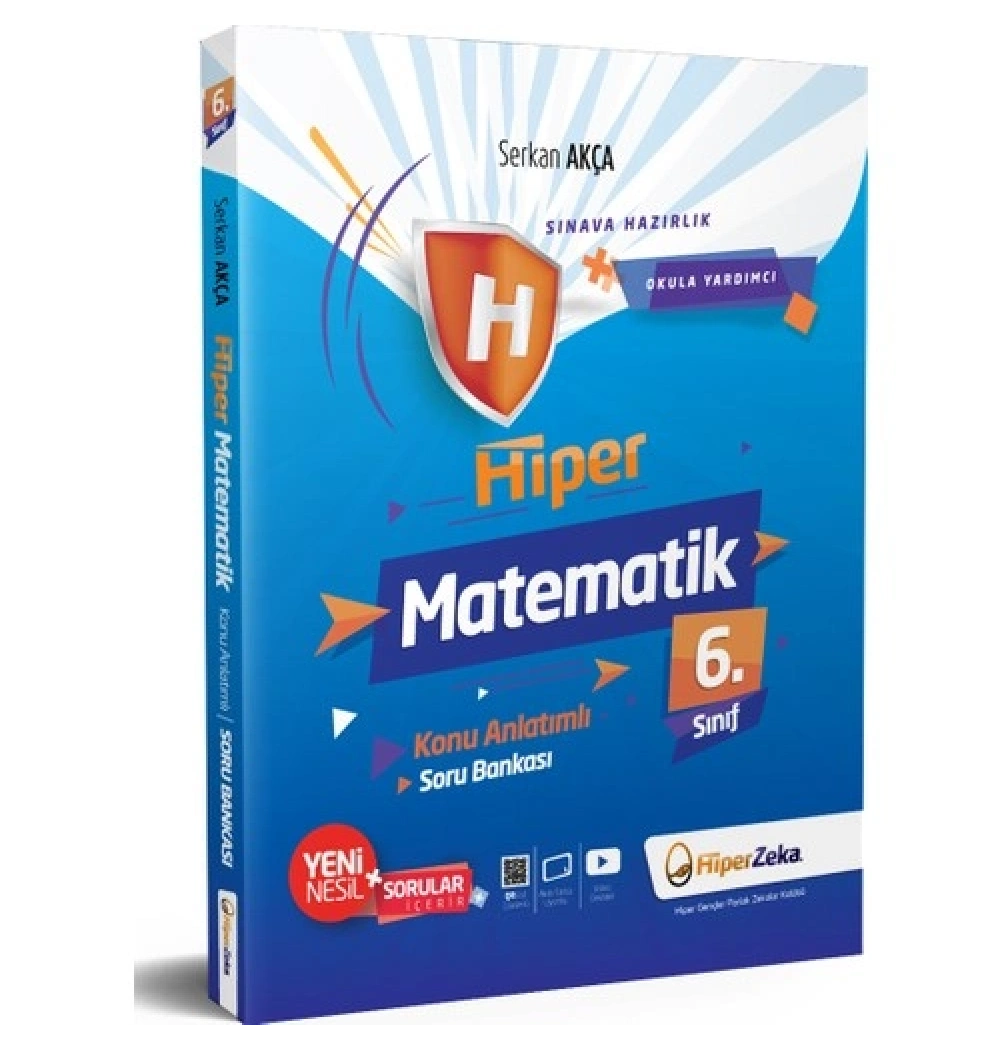 Hiperzeka 6.Sınıf Matematik Konu Anlatım Soru Bankası