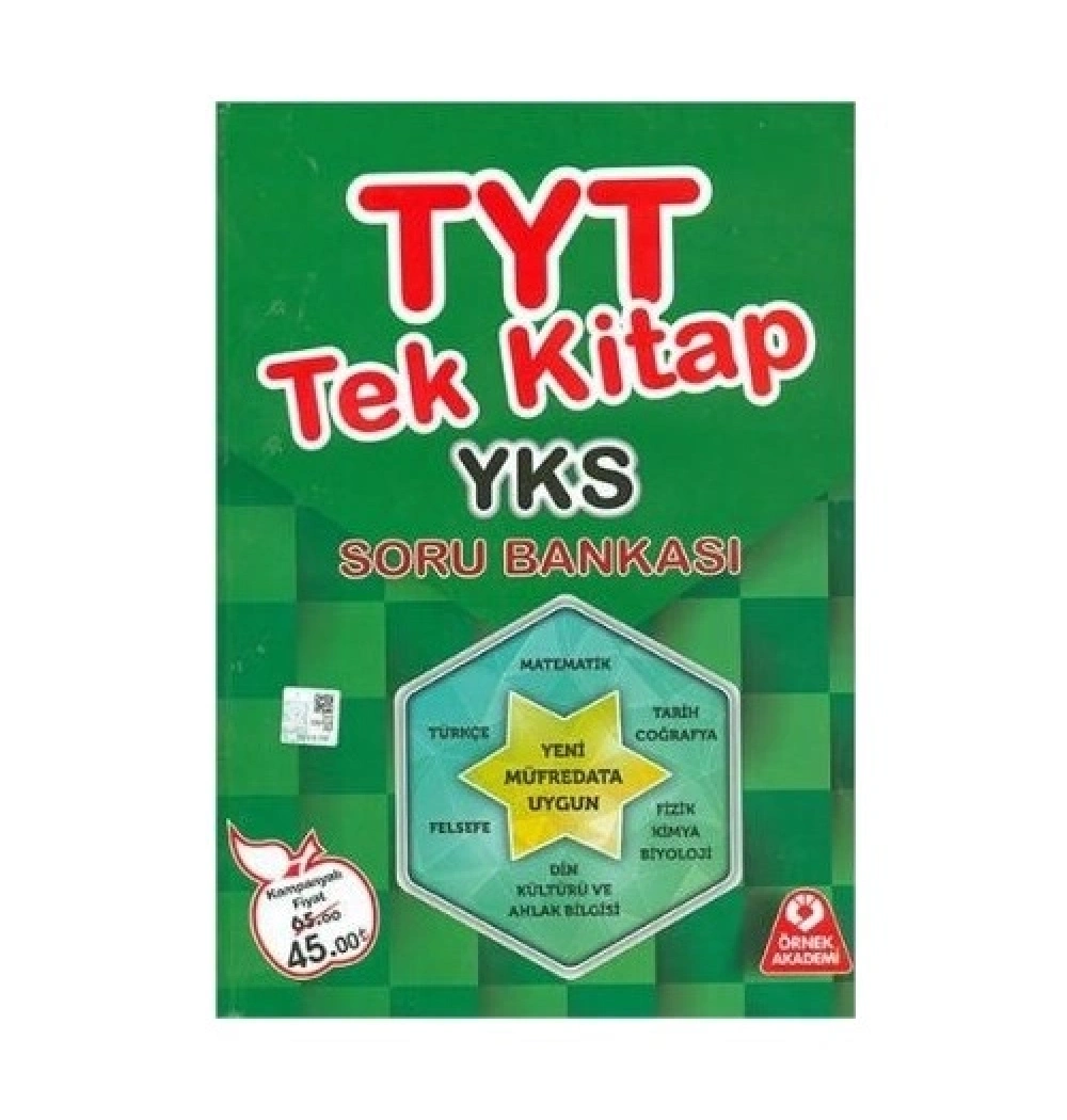 Yks Tek Kitap Soru Bankası   Örnekakademi