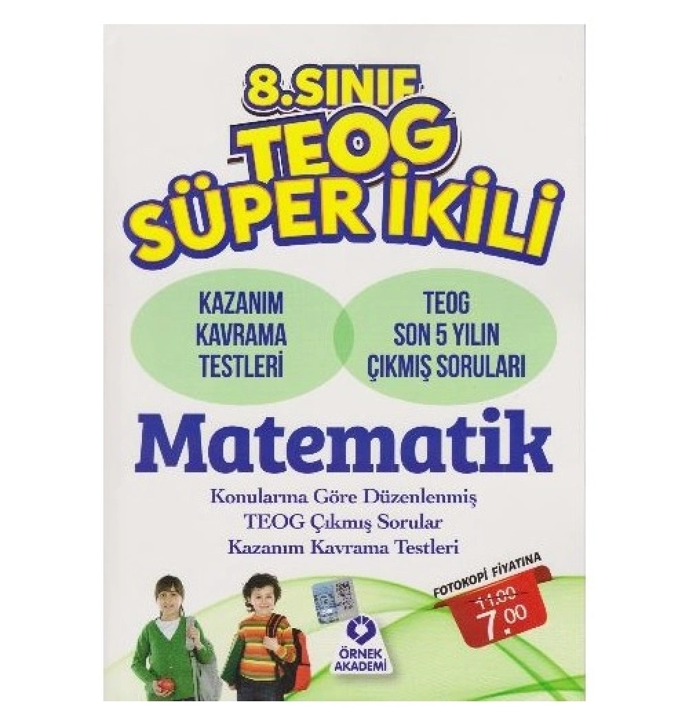 8.Sınıf Teog Süper İkili Matematik  Örnek Akademi