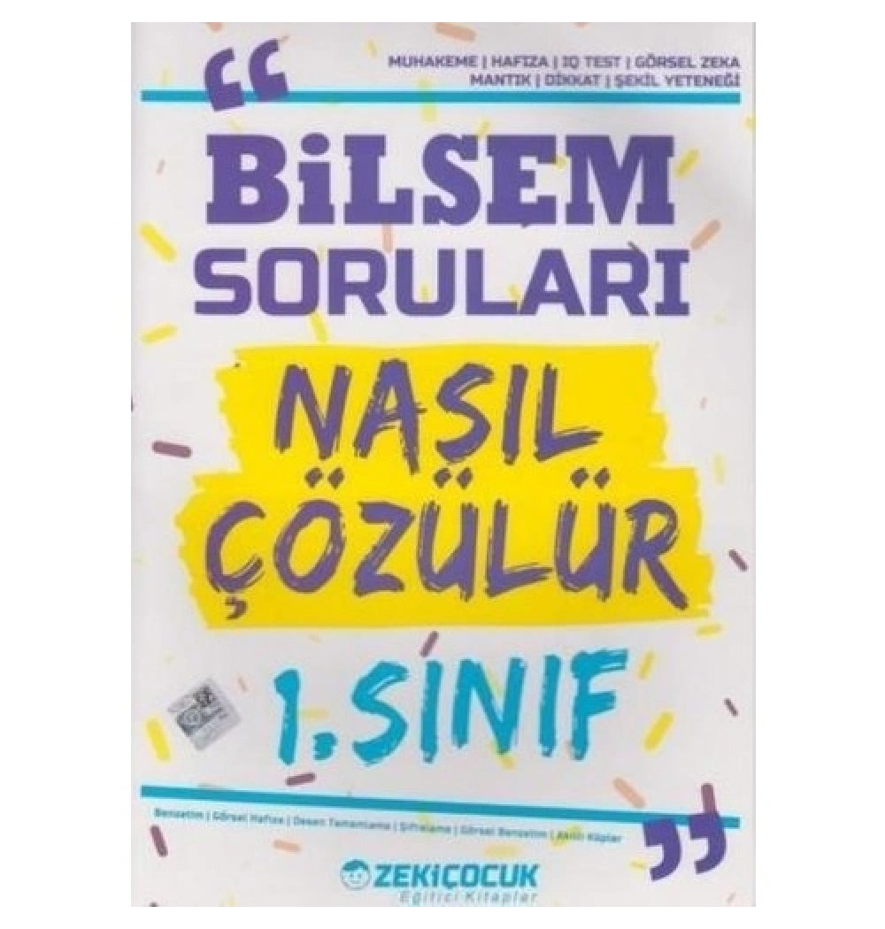 1.Sınıf Bilsem Soruları Nasıl Çözülür  Zekiçocuk