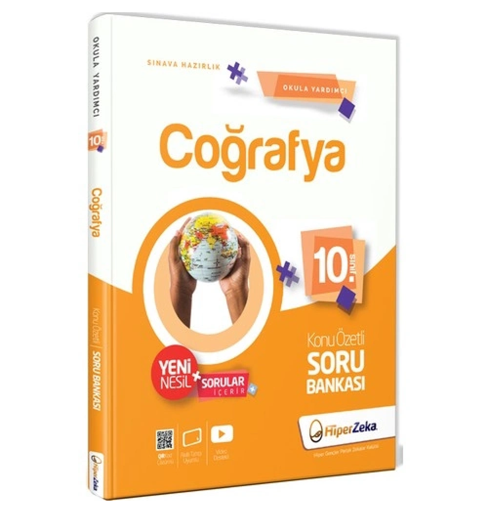 10.Sınıf Coğrafya Konu Özetli Soru Bankası Hiperzeka