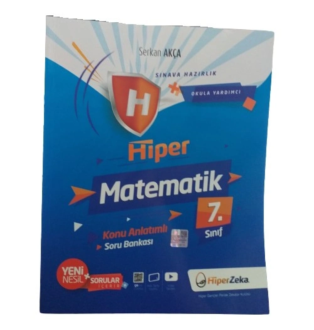 Hiperzeka 7.Sınıf Hiper Matematik Konu Anlatım Soru Bankası
