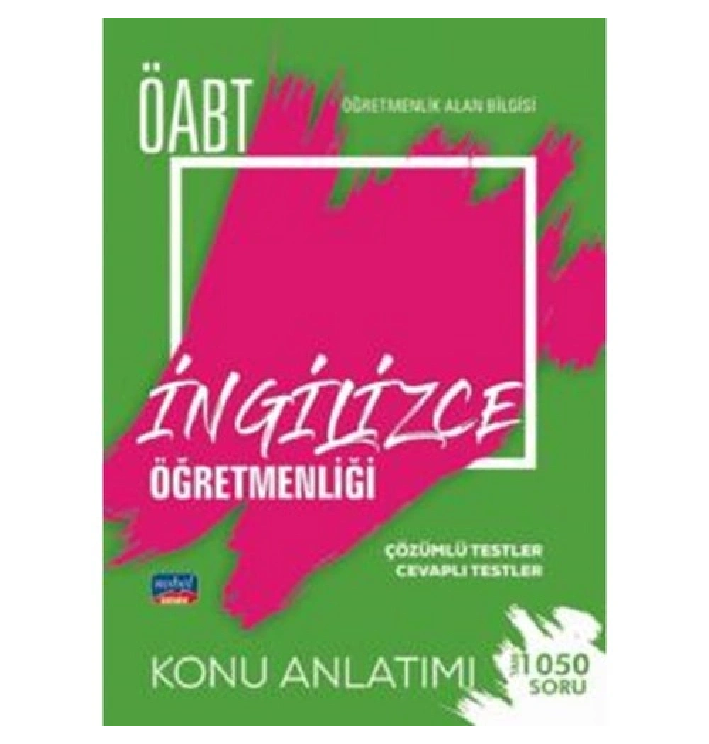 Nobel Öabt İngilizce Öğretmenliği Konu Anlatım