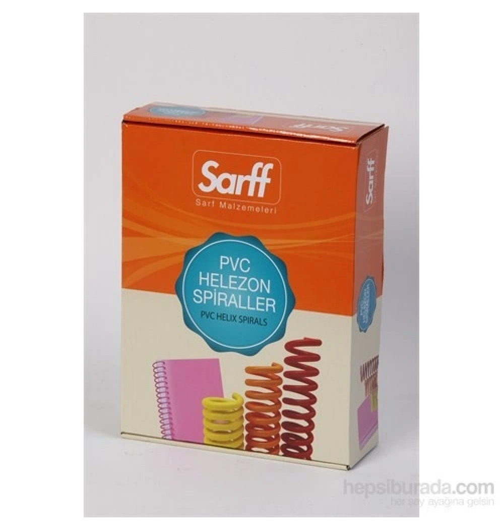 SARFF 28 MM ŞEFFAF PLASTİK HELEZON SPİRAL 4:1 (ÇAP2.3) KOD:15210060