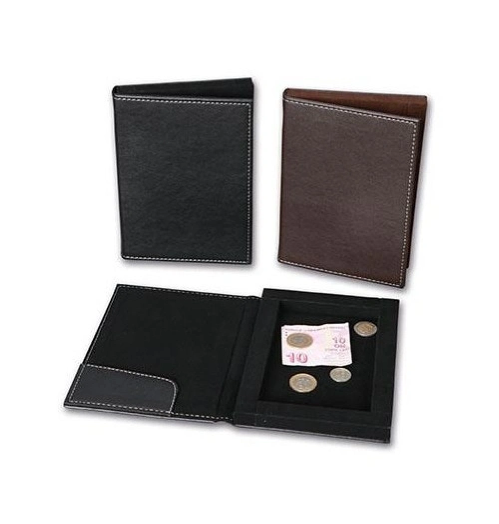 2K SUNİ DERİ 14X20 HESAP KUTUSU SİYAH - 4006S