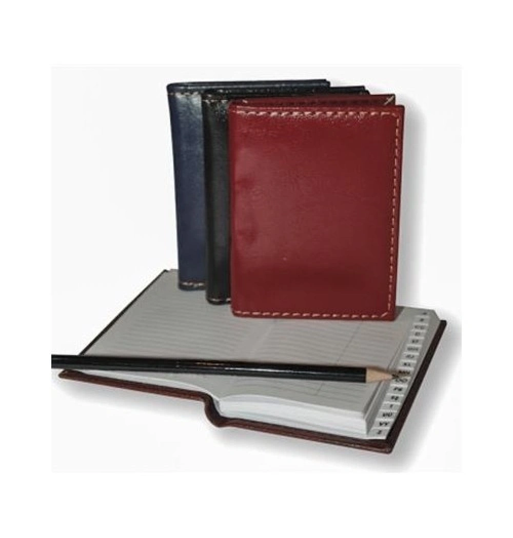 2K SUNİ DERİ CEP TİPİ TELEFON FİHRİSTİ, 3 YAPRAK 8X11 CM