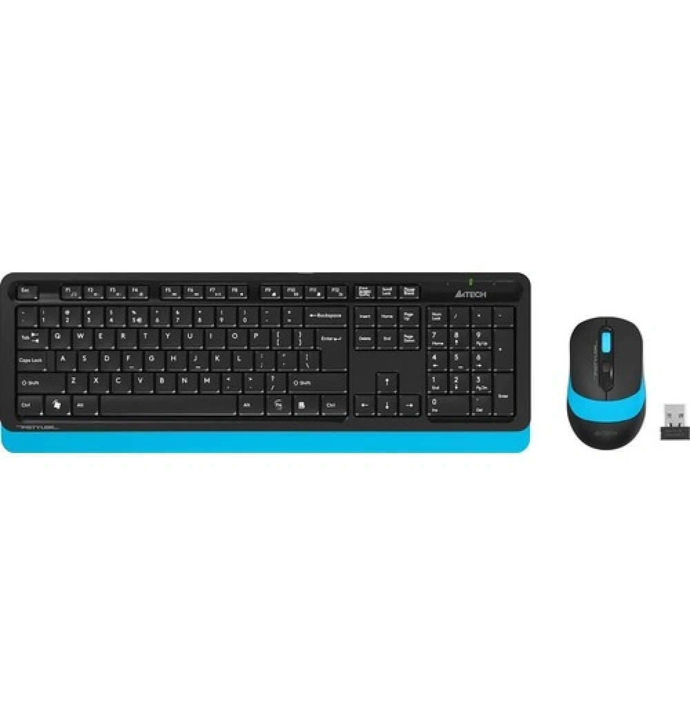 A4 Tech Fg1010 Mavi Klavye Optik Mouse Seti