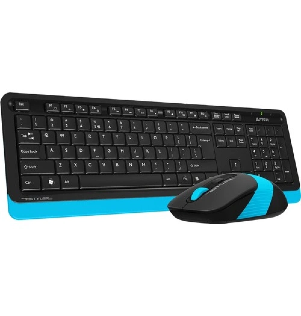A4 Tech Fg1010 Mavi Klavye Optik Mouse Seti