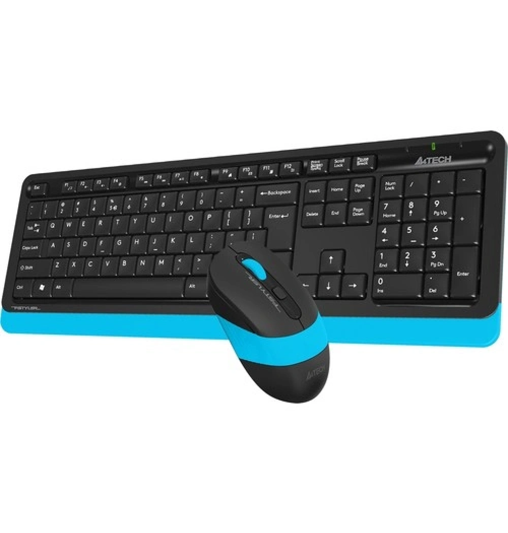 A4 Tech Fg1010 Mavi Klavye Optik Mouse Seti