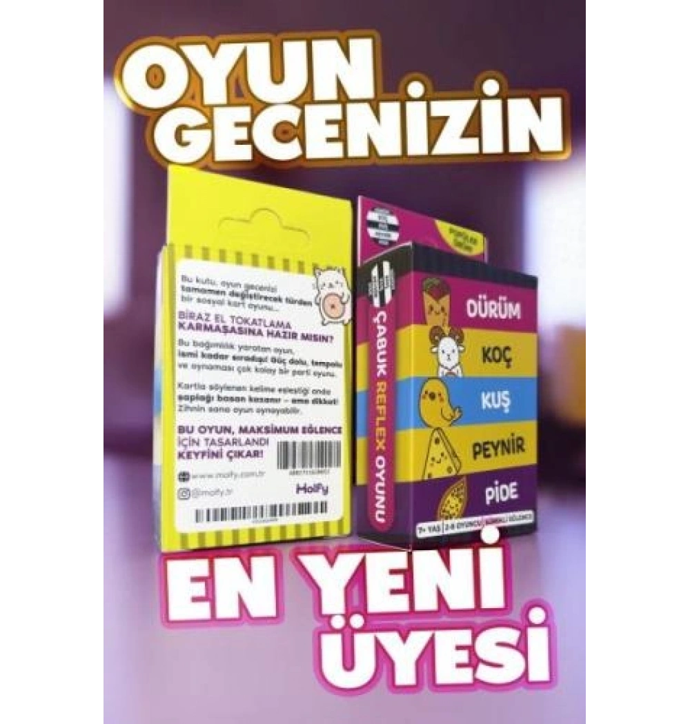 Çabuk Reflex Kutu Oyunu Dört Yörünge