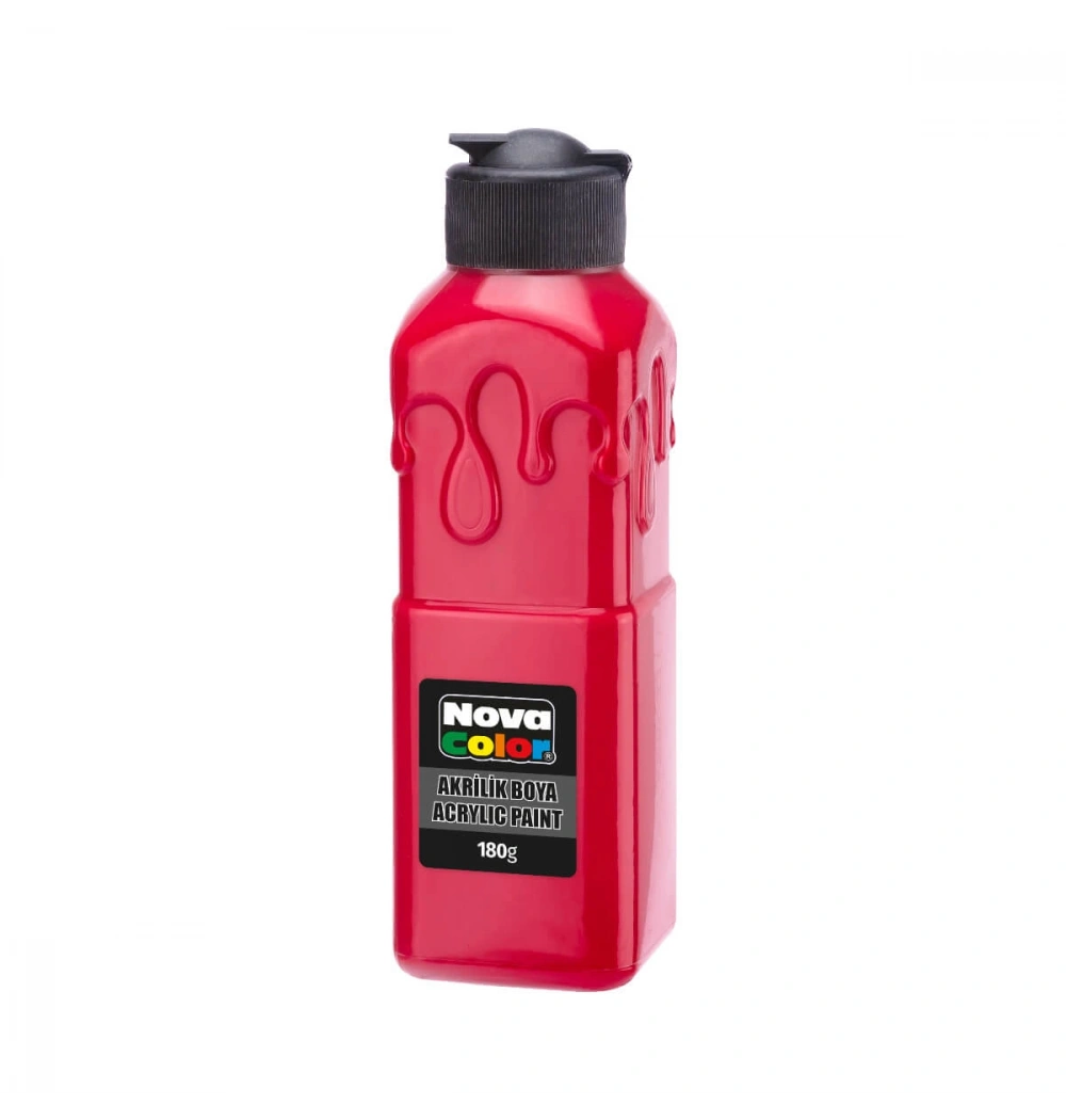 Nova Color Akrilik 180 Gr Kırmızı