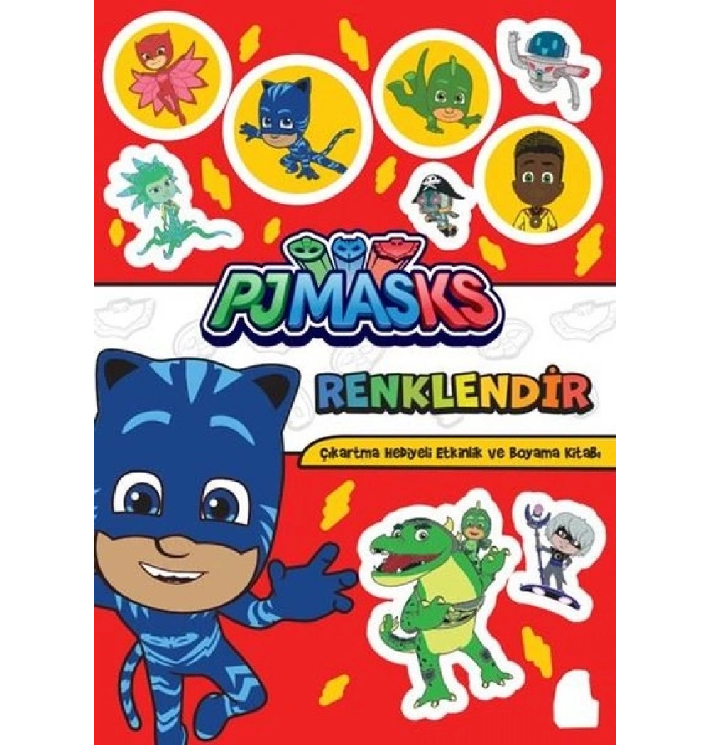 Pjmasks Renklendir Boyama Doğan çocuk