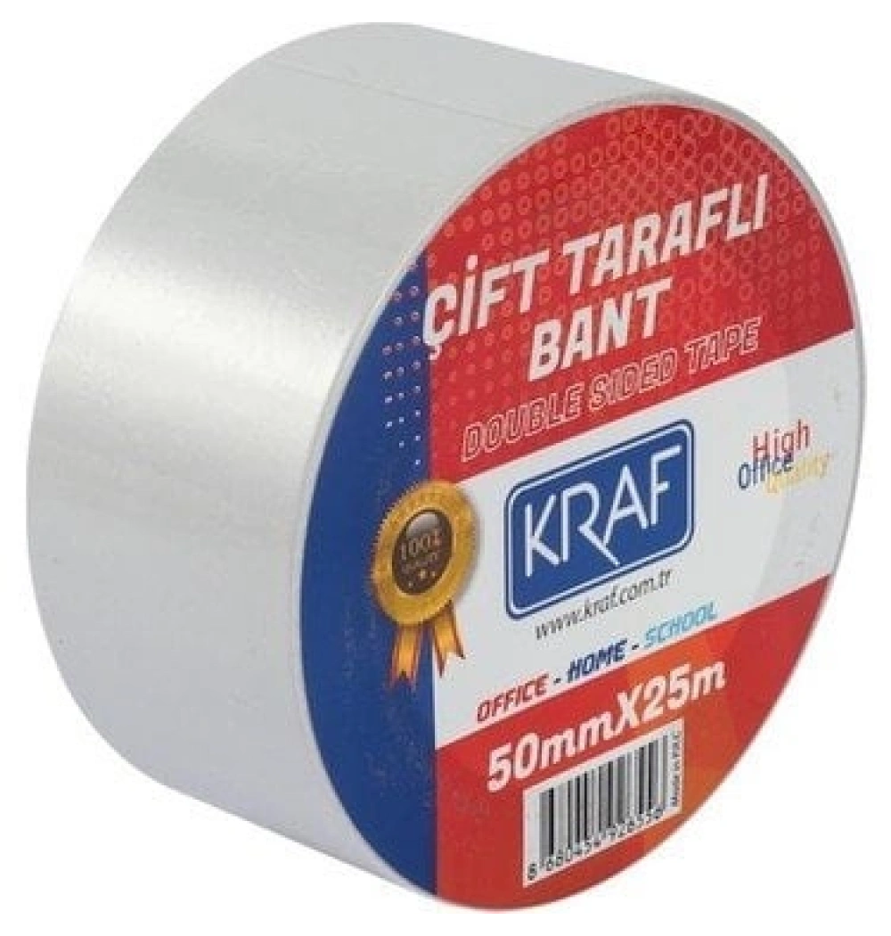 Kraf Çift Taraflı Bant 50mm*25mm 2550G