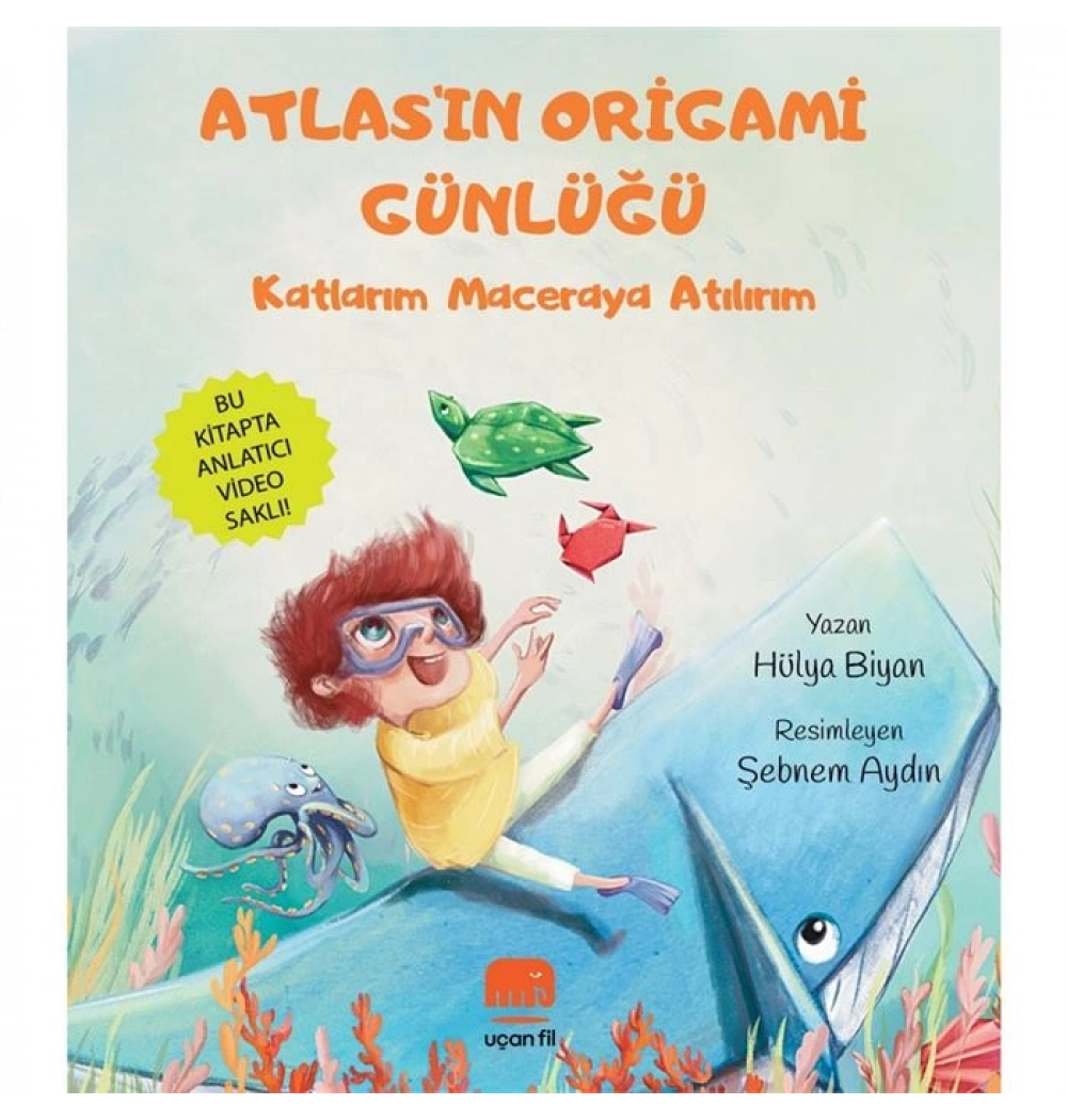 *KPD*ATLASIN ORİGAMİ GÜNLÜĞÜ HÜLYA BİYAN OKUL Ö.1-2.SINIFLAR UÇAN FİL