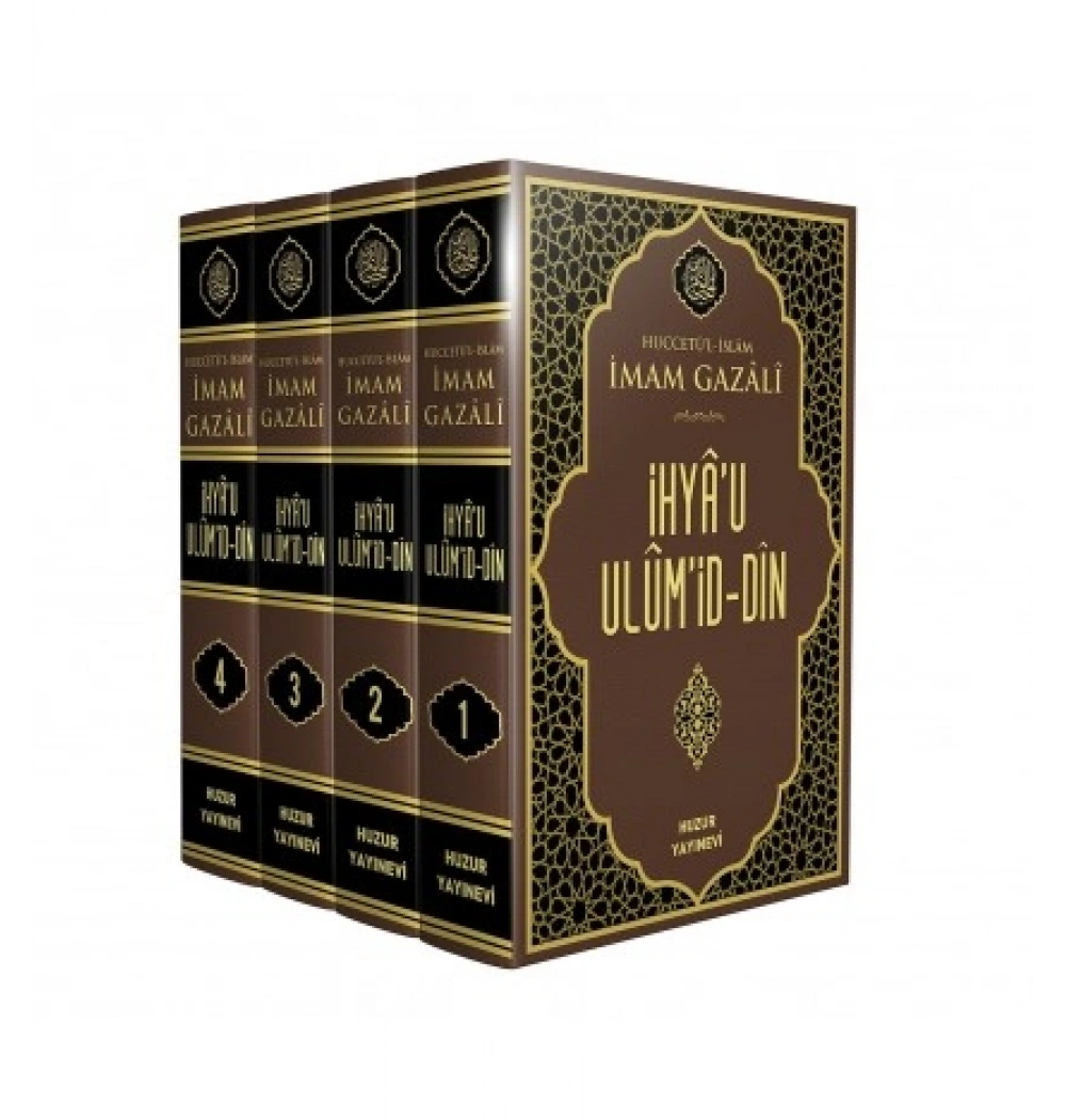 İhyau Ulumiddin 4 Cilt Takım Şamua Kağıt Huzur Yayın